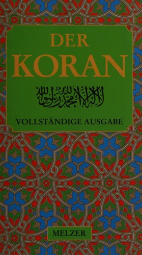 Cover for el- Koran, das heisst die Lesung