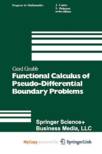 Cover for Functional Calculus of Pseudo-Differential Boundary Problems