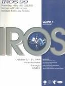 Cover for Proceedings: 1999 IEEE/Rsj International Conference on Intelligent Robots and Systems