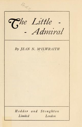 Cover for The little admiral.