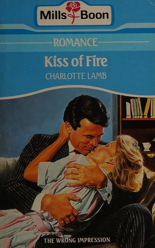 Cover for Kiss of fire.