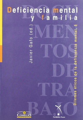Cover for Deficiencia mental y familia