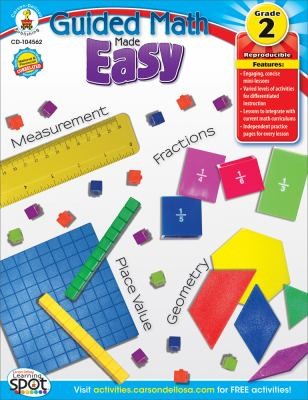 Cover for Guided Math Made Easy Grade 2