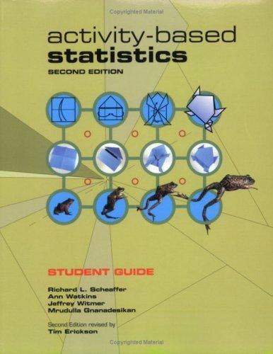 Cover for activity-based statistics