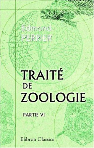 Cover for Traité de zoologie