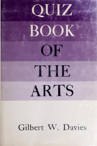 Cover for Quiz book of the arts