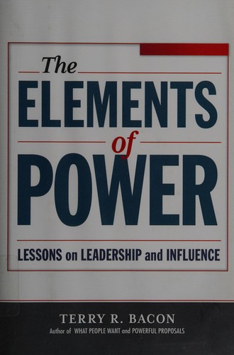 Cover for The elements of power