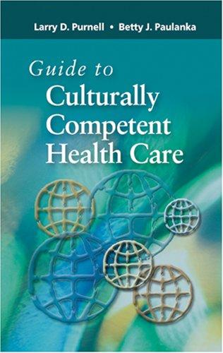 Cover for Guide To Culturally Competent Health Care