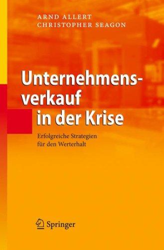 Cover for Unternehmensverkauf in der Krise