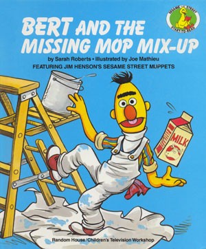 Cover for Bert and the missing mop mix-up