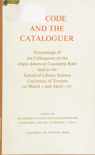 Cover for The code and the cataloguer