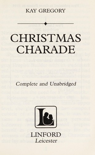 Cover for Christmas charade