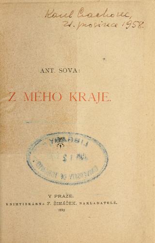 Cover for Z mého kraje