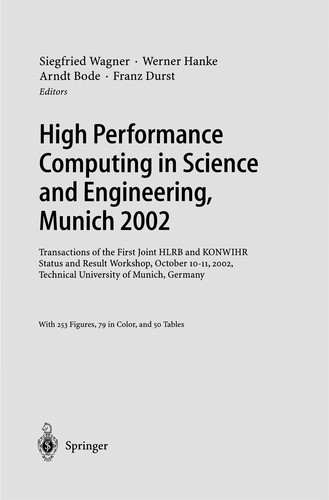 Cover for High Performance Computing in Science and Engineering, Munich 2002