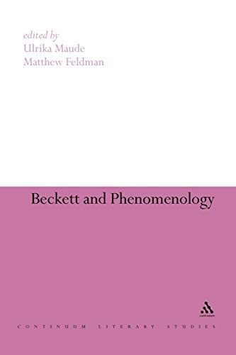 Cover for Beckett and Phenomenology
