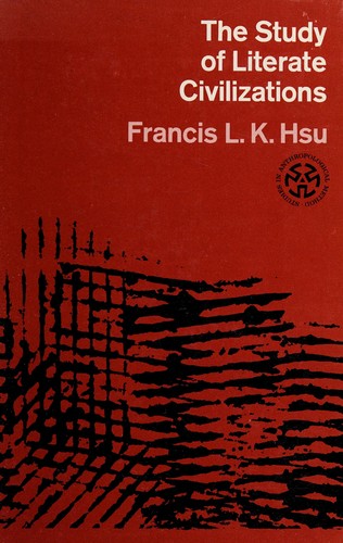 Cover for The study of literate civilizations
