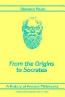 Cover for A history of ancient philosophy
