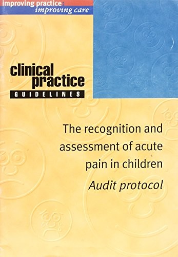 Cover for The recognition and assessment of acute pain in children.