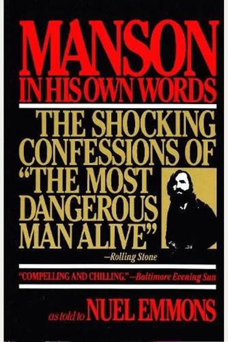 Cover for Manson in his own words