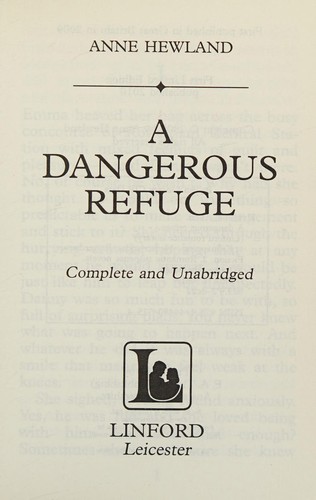 Cover for A dangerous refuge