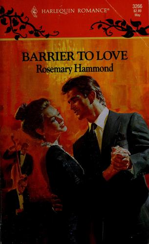 Cover for Barrier To Love