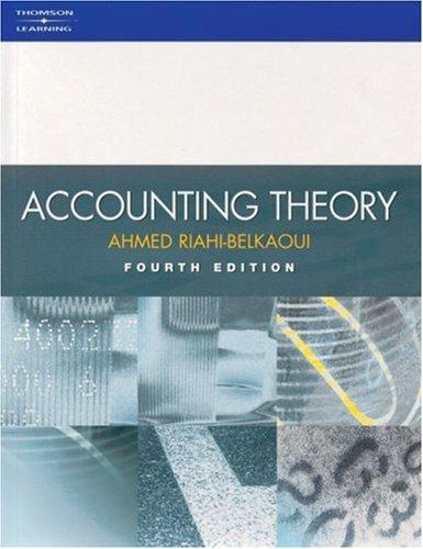 Cover for Accounting Theory