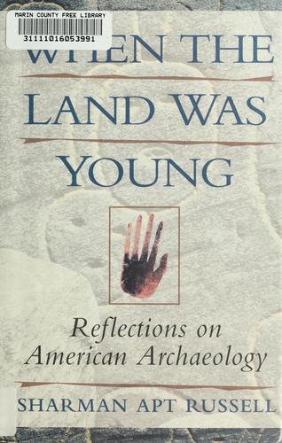 Cover for When the land was young