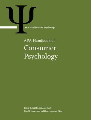 Cover for APA Handbook of Consumer Psychology