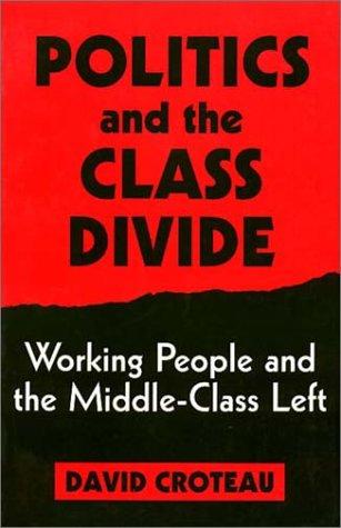 Cover for Politics and the class divide