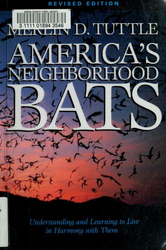 Cover for America's neighborhood bats