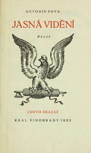 Cover for Jasná vidní