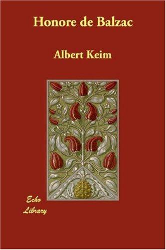 Cover for Honoré de Balzac