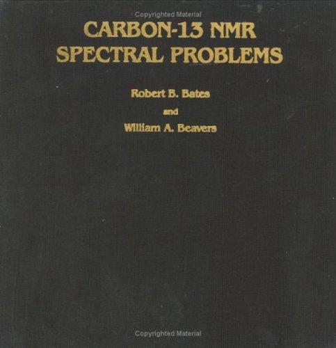 Cover for Carbon-13 NMR spectral problems
