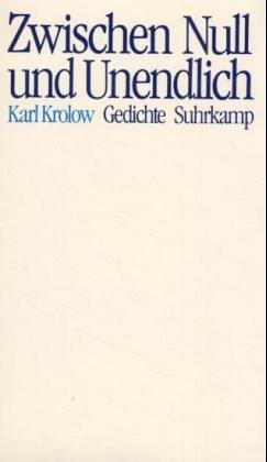 Cover for Zwischen Null und Unendlich