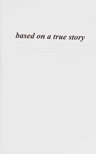 Cover for Based on a true story