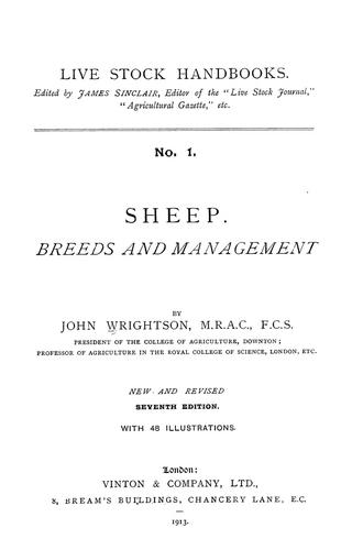 Cover for Sheep