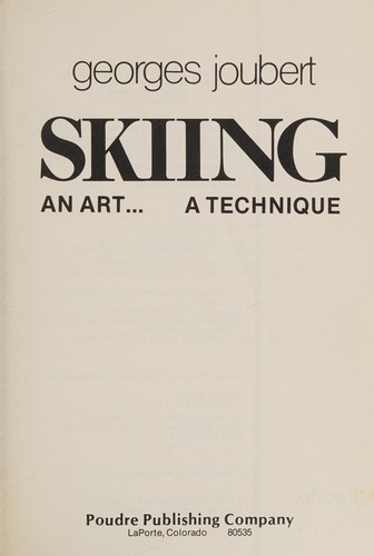 Cover for Skiing