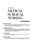 Cover for Textbook of medical-surgical nursing