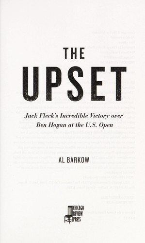 Cover for The upset