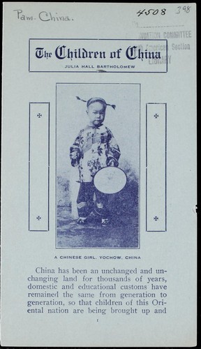 Cover for The children of China
