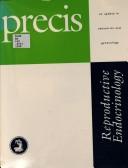 Cover for Precis, reproductive endocrinology