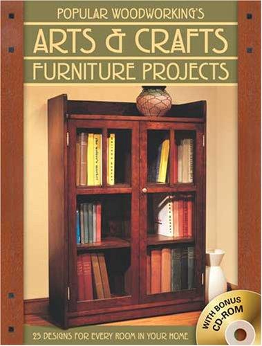 Cover for Popular Woodworking's Arts & Crafts Furniture Projects