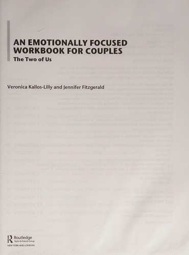 Cover for Emotionally-Focused Workbook for Couples