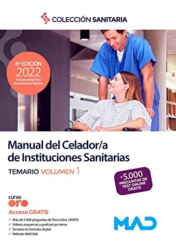 Cover for Manual del Celador de Instituciones Sanitarias. Volumen I