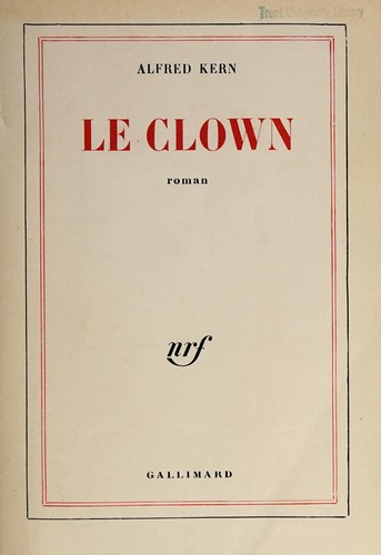 Cover for Le clown