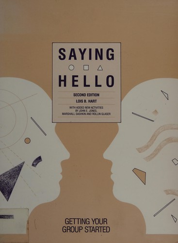 Cover for Saying hello