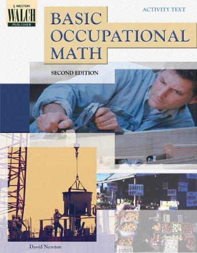 Cover for Basic Occupational Math (Basic Occupational Mathematics)