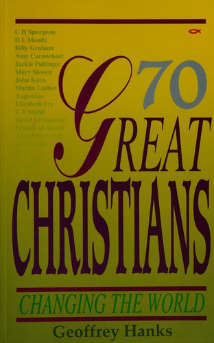 Cover for 70 great Christians