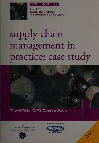 Cover for Supply chain management in practice
