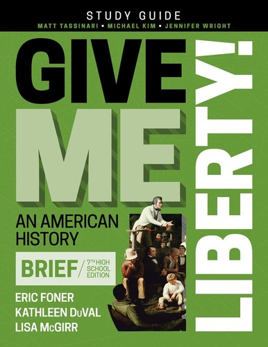 Cover for Student Study Guide for Give Me Liberty!